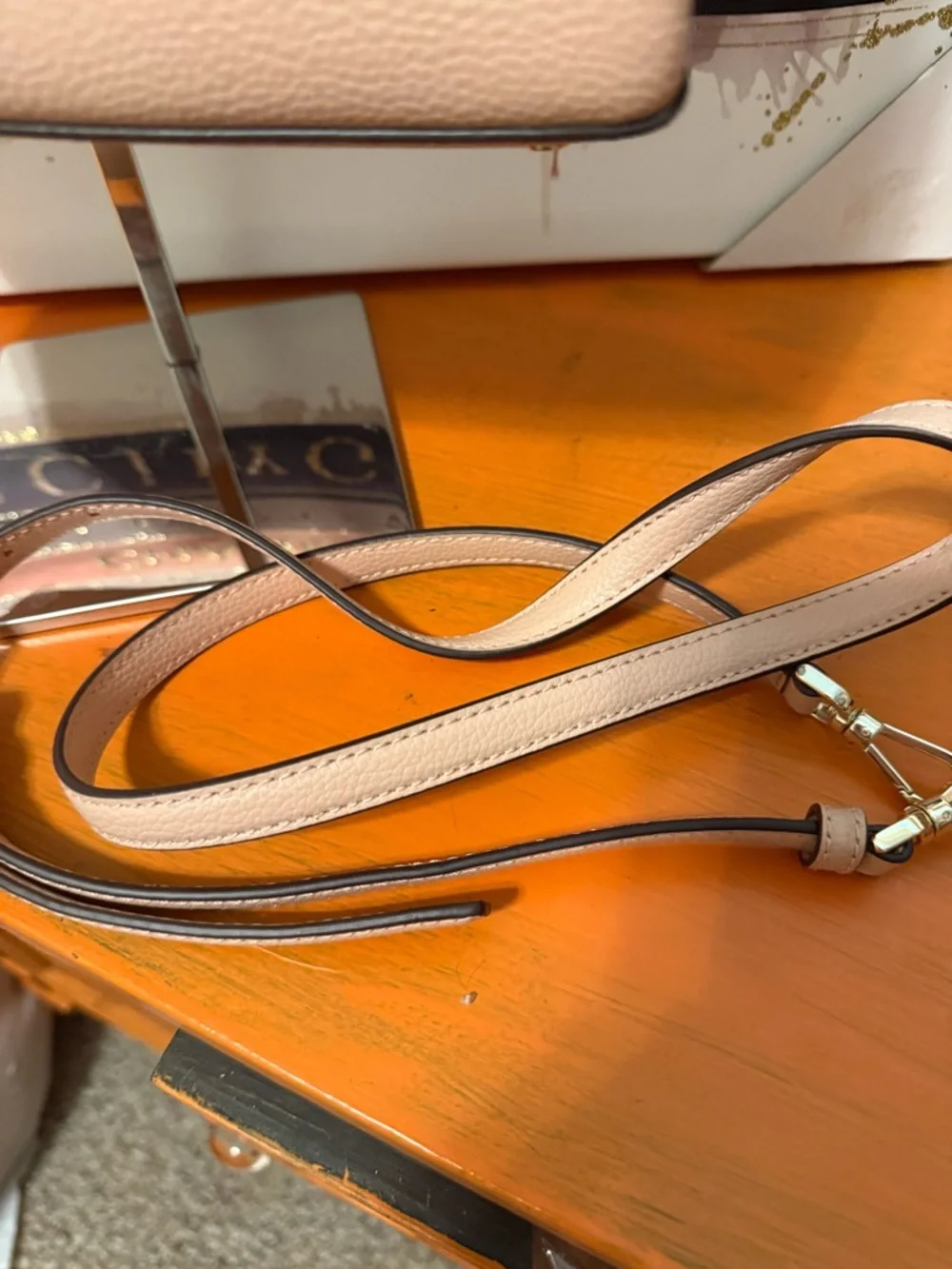 NWOT kate spade Blush Pink Leather Satchel - Picture 4 of 10